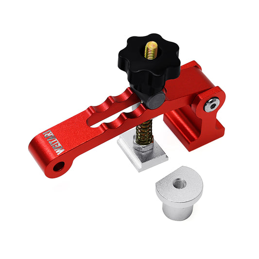 WEITARI® 2 in 1 Woodworking 3 Steps Adjustable Table Clamps Hold Down Clamps Pressure Plate Desktop Positioning Clamp