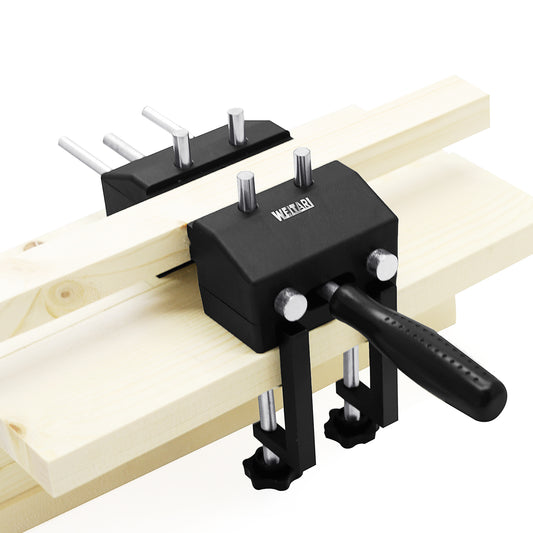 WEITARI Adjustable Angle Clamp Bench Vise or Table Vise for Woodworking, Portable Vise,Stationary,Light Duty