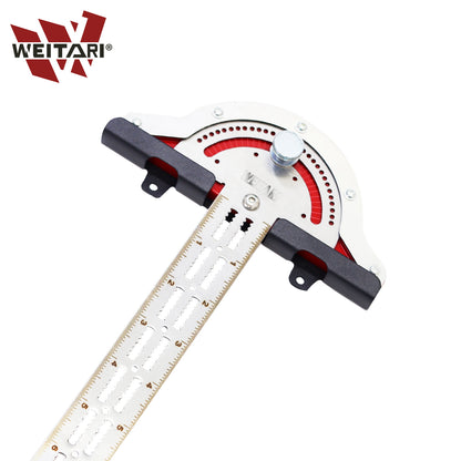 WEITARI® Ultra Precision Marking Ruler Square T Type Woodworking Scriber Measuring Tool