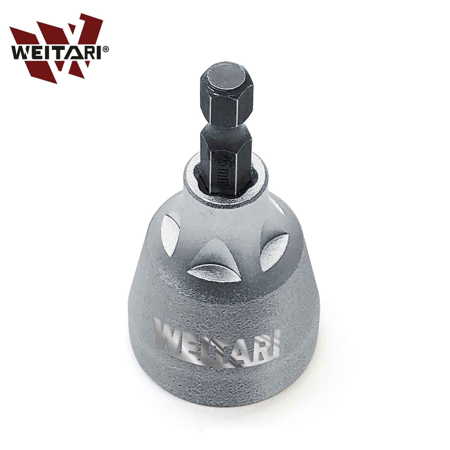 WEITARI® Deburring External Chamfer Tool, with HSS Blade and Tungsten Blade, Deburring Drill Bit, Remove Burr Tools 1/8"-3/4"(3mm-19mm)