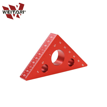 WEITARI Aluminum Alloy Triangle Ruler