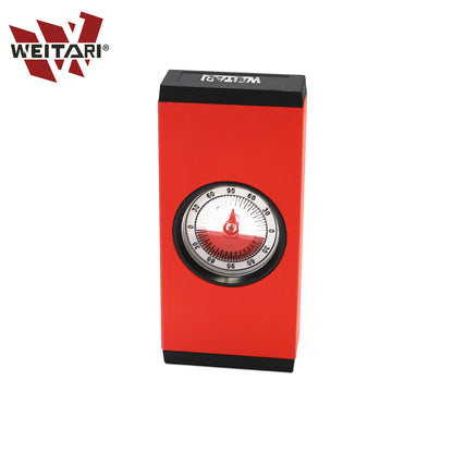 WEITARI Angle Slope Measuring Instrument Mini Protractor Level Meter Angle Finder Clinometer Slope Angle Meter Magnetic Design Level Meter Slope Measuring Instrument Gaug