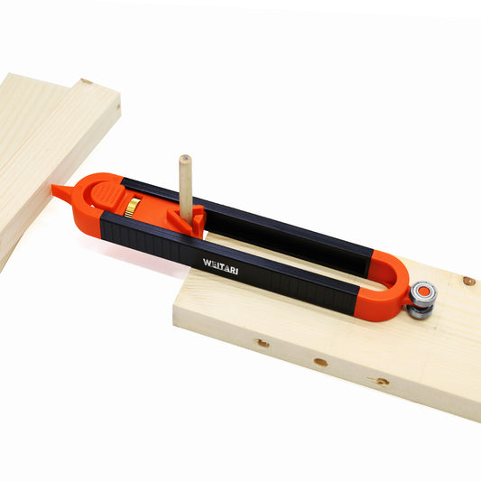 WEITARI® Precise Contour Gauge Scribe-Tool Woodworking - With Lock For Pencil, Profile Scribing Ruler,Upgrade Measuring Scriber Tools