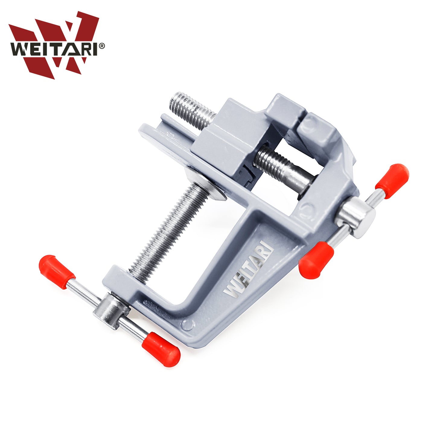 WEITARI mini vise grips 35MM Aluminium Alloy Table Bench Clamp Vise Bench Vise Table Screw Vise for DIY Craft Mold Fixed Repair Tool