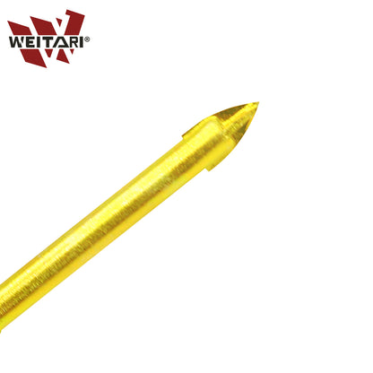 WEITARI® 3/4/5/6/7mm Cross Hex Tile Wall Drill Bits