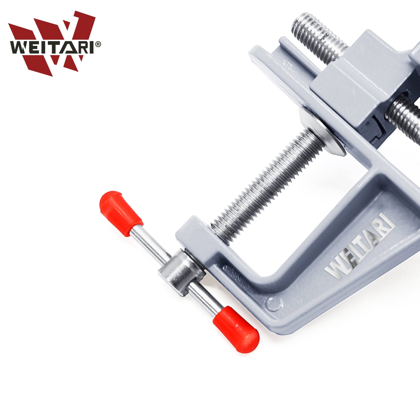 WEITARI mini vise grips 35MM Aluminium Alloy Table Bench Clamp Vise Bench Vise Table Screw Vise for DIY Craft Mold Fixed Repair Tool