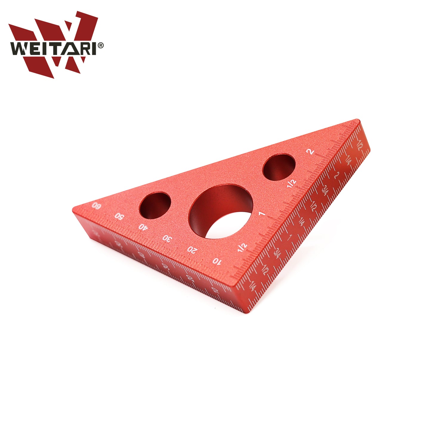 WEITARI Aluminum Alloy Triangle Ruler