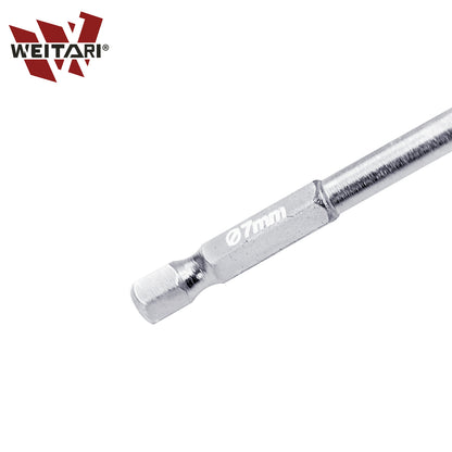 WEITARI® 3/4/5/6/7mm Cross Hex Tile Wall Drill Bits