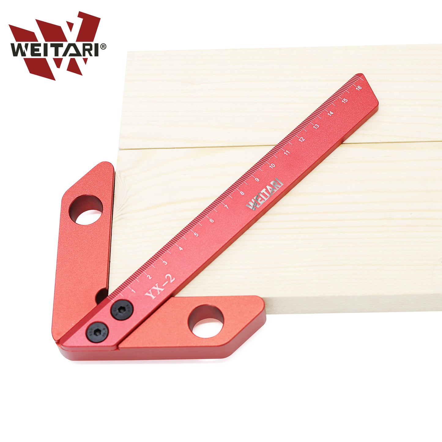 WEITARI®  Precision Center Line Scriber Circle Center Finder Marking Ruler