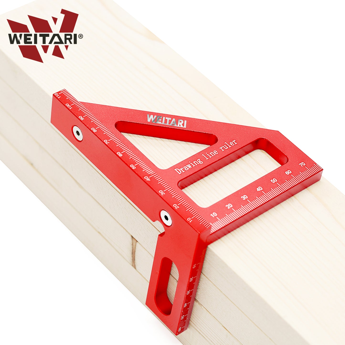 WEITARI® Square Protractor Miter Triangle Ruler Layout Measuring Tools