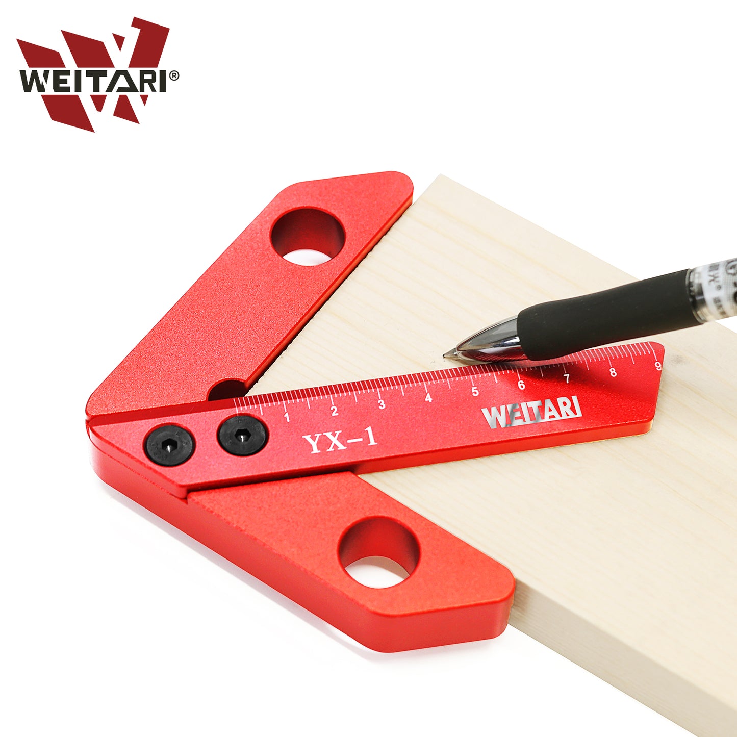 WEITARI®  Precision Center Line Scriber Circle Center Finder Marking Ruler