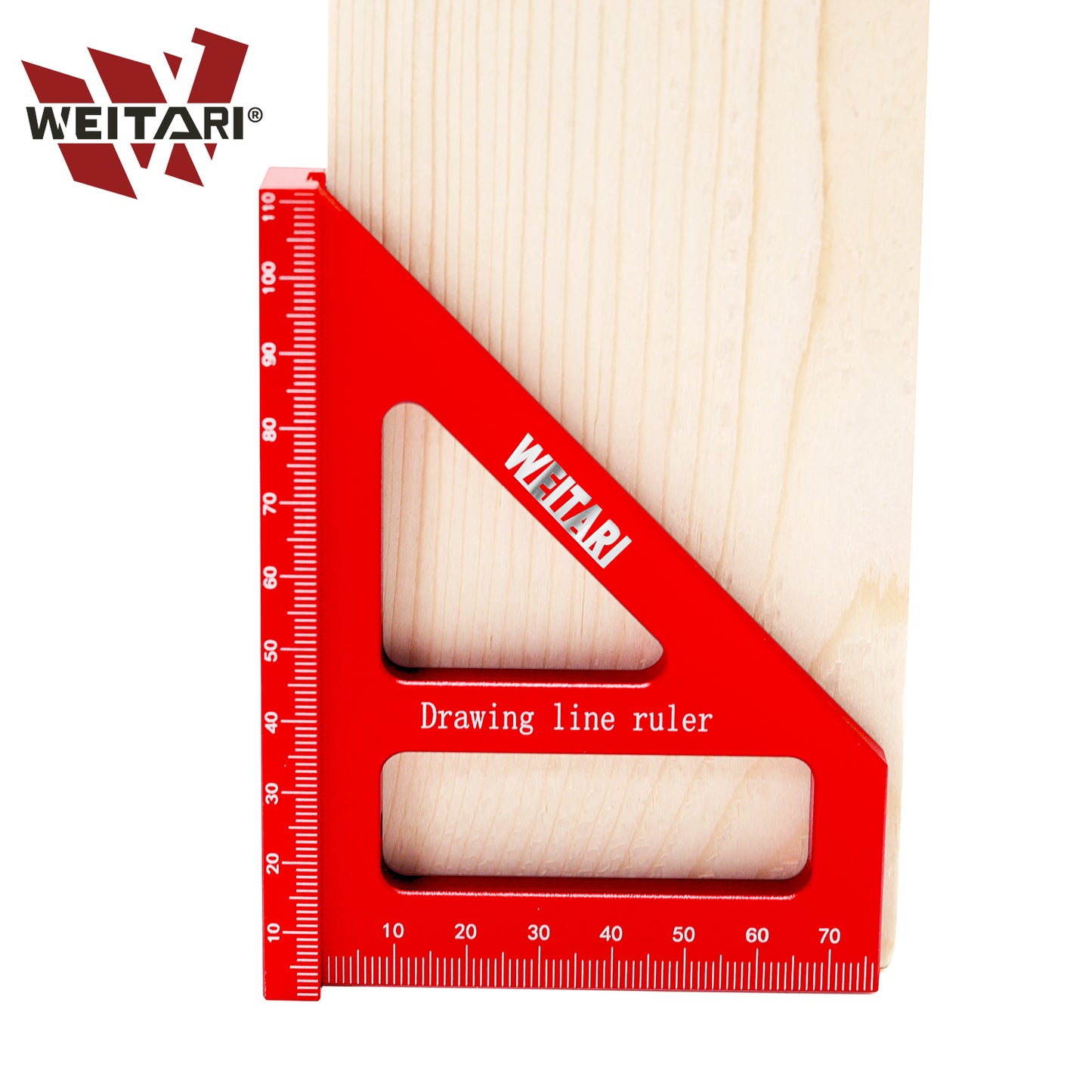 WEITARI® Square Protractor Miter Triangle Ruler Layout Measuring Tools