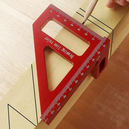 WEITARI® Square Protractor Miter Triangle Ruler Layout Measuring Tools