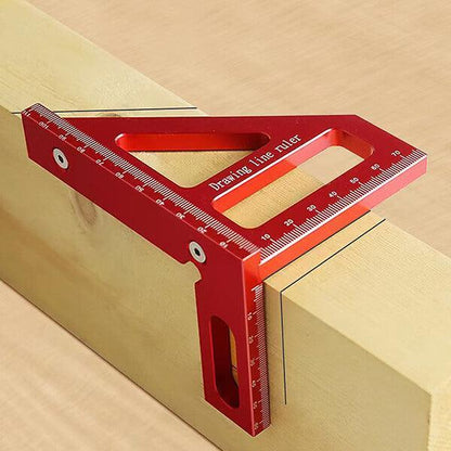 WEITARI® Square Protractor Miter Triangle Ruler Layout Measuring Tools