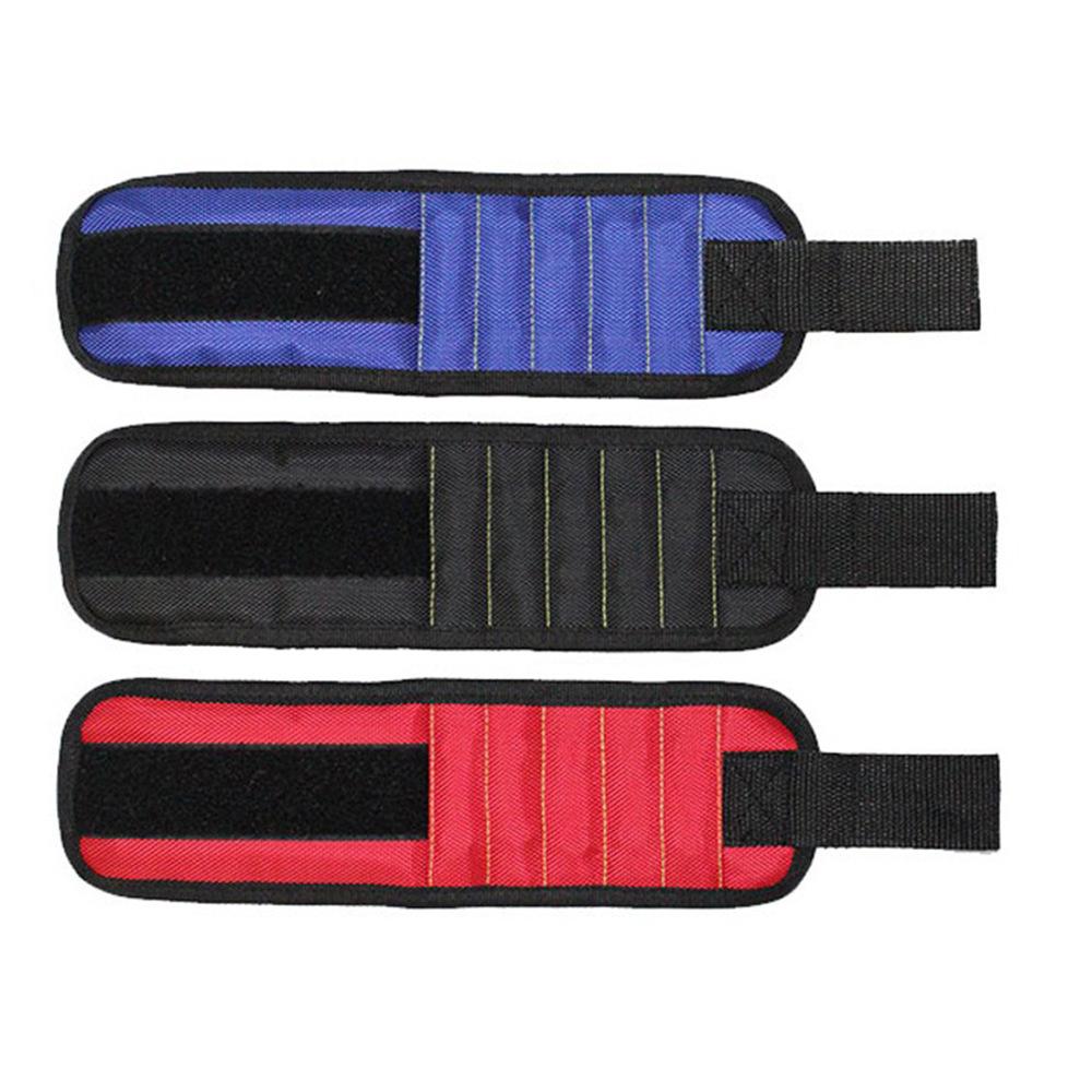 WEITARI® Magnetic Wristband For Holding Screws, Nails, Bolts, Drill Bits, Fasteners, Scissors, and Other Small Tools